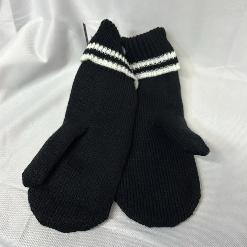 Gertex Knit thick linedMittens Soft Warm Stretchy One Size Fits Most  gloves